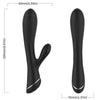 ARMONY - VIBRADOR RABBIT SILICONA NEGRO - Sensuana.es