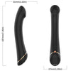 ARMONY - VIBRADOR CABEZA PLANA SILICONA NEGRO - Sensuana.es