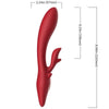 ARMONY - ELK VIBRADOR RABBIT CURVO RED - Sensuana.es