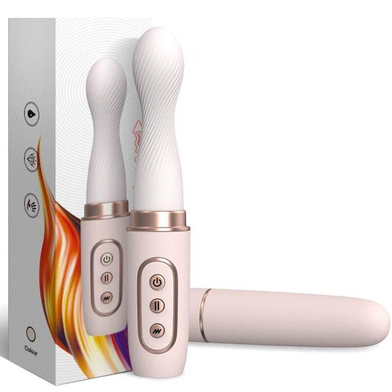 ARMONY - VIBRADOR ROTADOR & TELESCÓPIO AUTOMTICO YELLOW - Sensuana.es