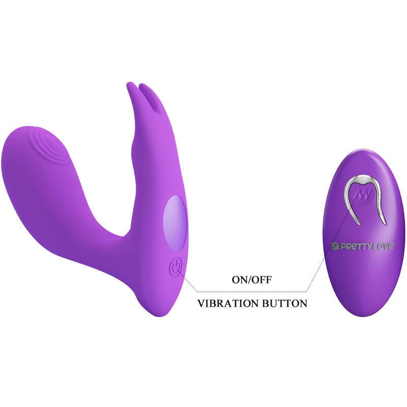 PRETTY LOVE - IDABELLE VIBRATION & PULSATION CONTROL REMOTO VIOLETA - Sensuana.es