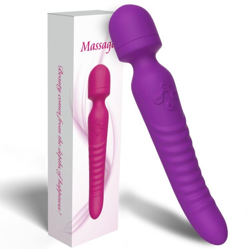 ARMONY - MISSION MASAJEADOR & VIBRADOR EFECTO CALOR VIOLETA - Sensuana.es