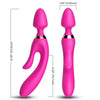 ARMONY - MASAJEADOR & VIBRADOR RABBIT FUCSIA - Sensuana.es