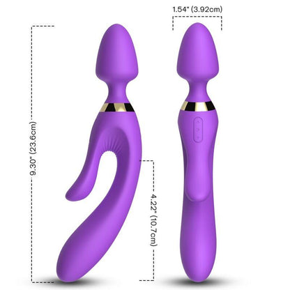 ARMONY - MASAJEADOR & VIBRADOR RABBIT VIOLETA - Sensuana.es