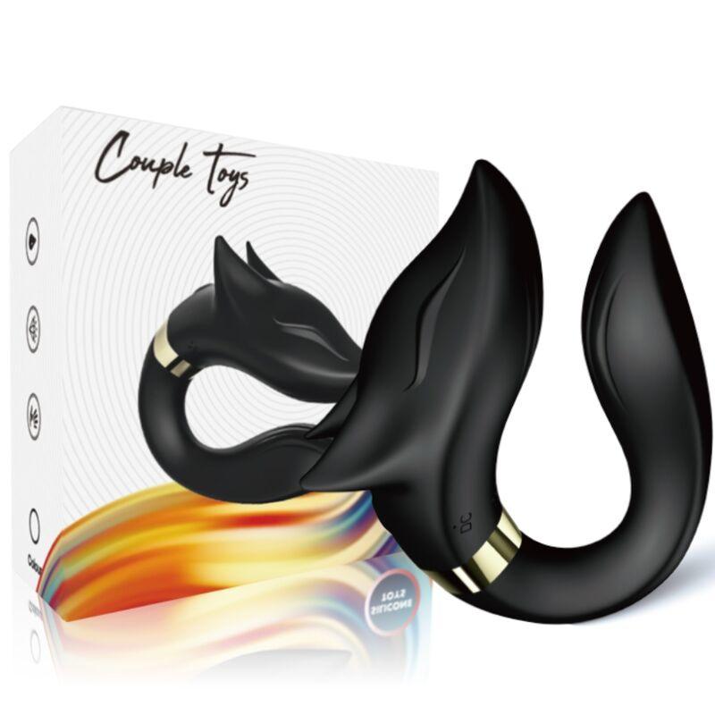 ARMONY - FOX VIBRADOR PAREJAS CONTROL REMOTO NEGRO - Sensuana.es