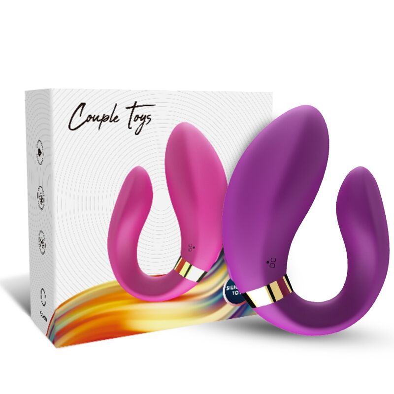 ARMONY - CRESCENT VIBRADOR PAREJA CONTROL REMOTO VIOLETA - Sensuana.es