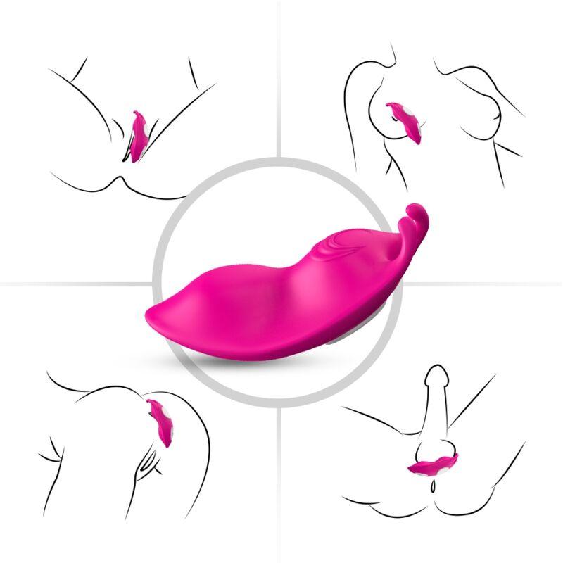 ARMONY - HONEYBEE PANTIES VIBRADOR PUNTO G CONTROL REMOTO FUCSIA - Sensuana.es