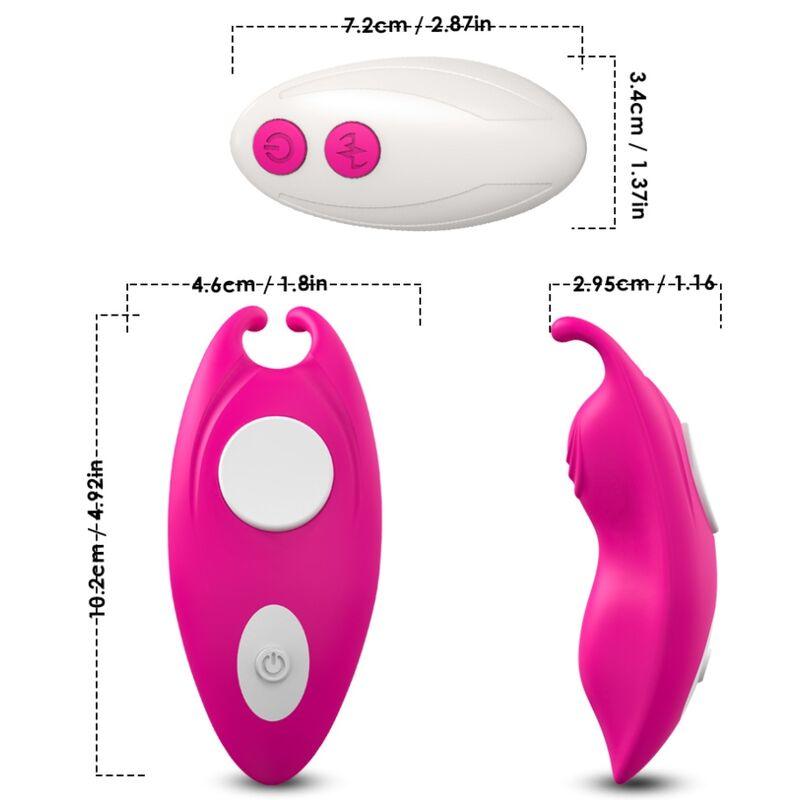 ARMONY - HONEYBEE PANTIES VIBRADOR PUNTO G CONTROL REMOTO FUCSIA - Sensuana.es