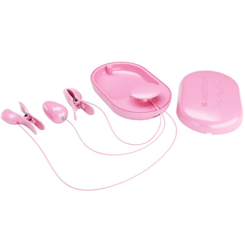 PRETTY LOVE - SURPRISE BOX PINZAS ELECTRO ESTIMULACION ROSA - Sensuana.es