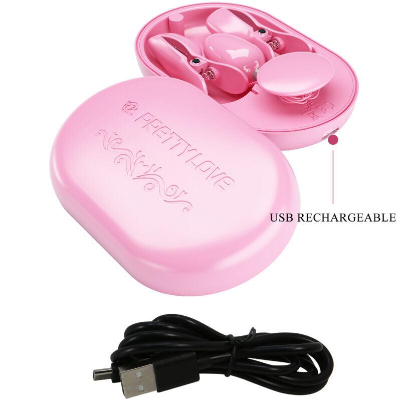 PRETTY LOVE - SURPRISE BOX PINZAS ELECTRO ESTIMULACION ROSA - Sensuana.es