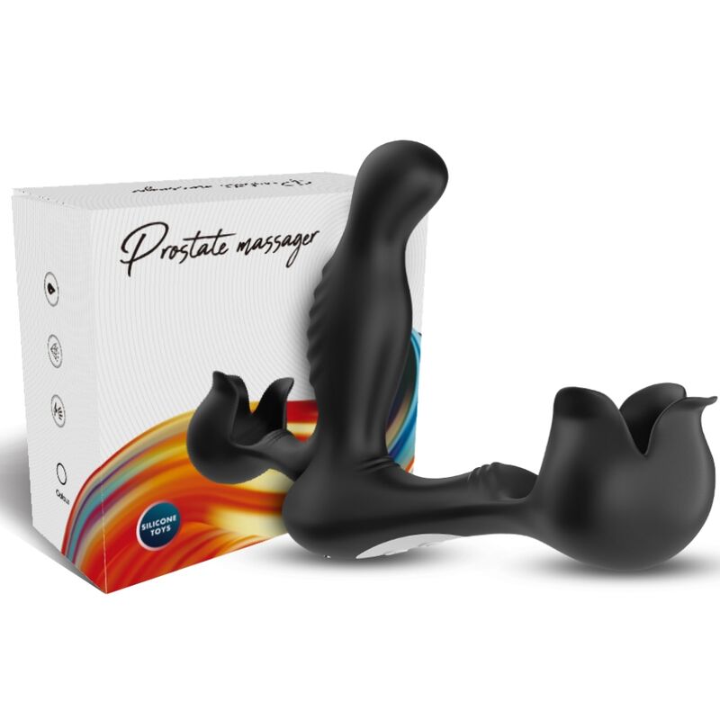 ARMONY - SURROUND VIBRADOR ANAL & ESTIMULADOR TESTICULOS CONTROL REMOTO NEGRO - Sensuana.es