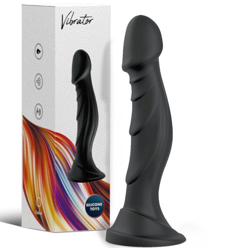 ARMONY - DILDO VIBRADOR & PLUG ANAL CONTROL REMOTO NEGRO - Sensuana.es