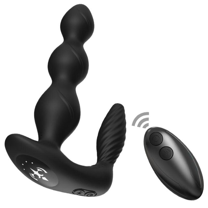 ARMONY - MANFUN VIBRADOR & ESTIMULADOR PLUG ANAL CONTROL REMOTO NEGRO - Sensuana.es