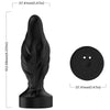 ARMONY - VIBRADOR & PLUG ANAL CONTROL REMOTO NEGRO - Sensuana.es