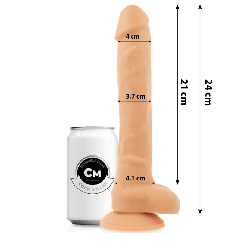 COCK MILLER - SILICONA DENSITY ARTICULABLE COCKSIL 24 CM - Sensuana.es