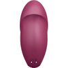 SATISFYER - TAP & CLIMAX 1 VIBRADOR LAY-ON ROJO - Sensuana.es