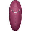 SATISFYER - TAP & CLIMAX 1 VIBRADOR LAY-ON ROJO - Sensuana.es