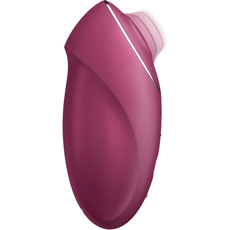 SATISFYER - TAP & CLIMAX 1 VIBRADOR LAY-ON ROJO - Sensuana.es