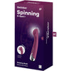 SATISFYER - SPINNING G-SPORT 1 VIBRADOR ROTADOR ROJO - Sensuana.es