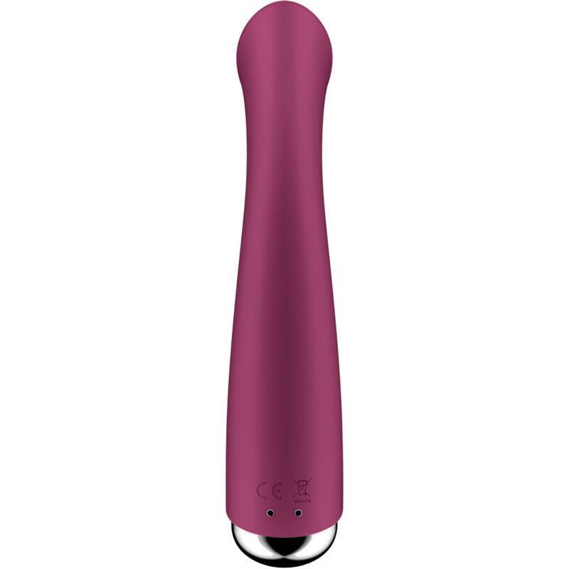 SATISFYER - SPINNING G-SPORT 1 VIBRADOR ROTADOR ROJO - Sensuana.es