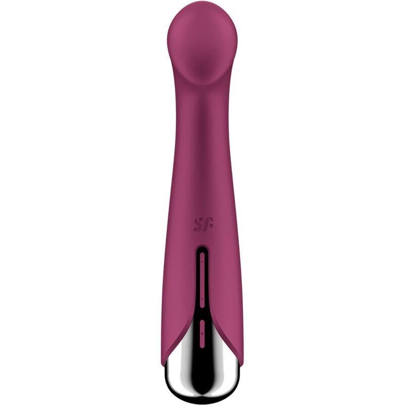 SATISFYER - SPINNING G-SPORT 1 VIBRADOR ROTADOR ROJO - Sensuana.es