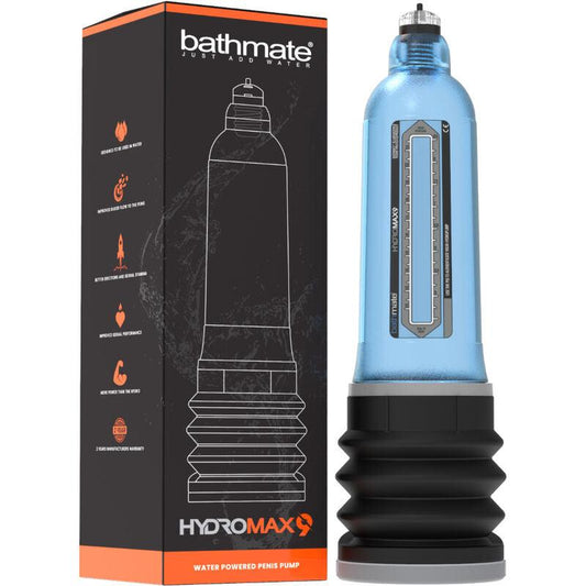 BATHMATE - HYDROMAX 9 BOMBA AUMENTO PENE AZUL - Sensuana.es