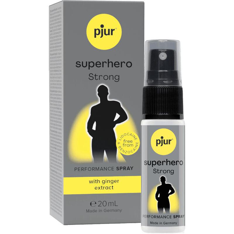 PJUR - SPRAY RETARDANTE SUPERHERO STRONG 20 ML - Sensuana.es