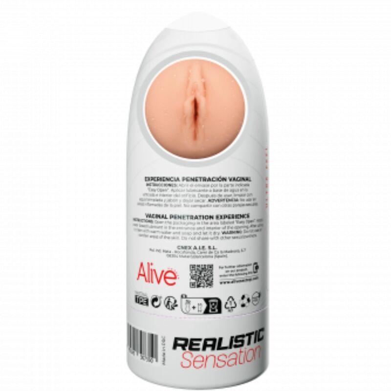 ALIVE - FLEX MASTURBADOR MASCULINO VAGINA TALLA M - Sensuana.es