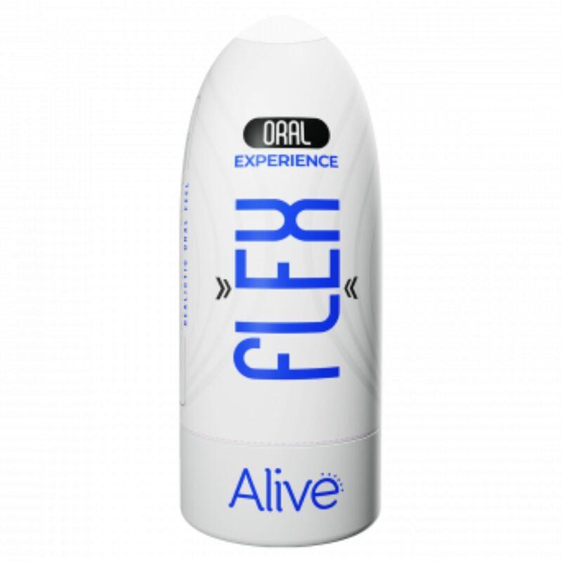 ALIVE - FLEX MASTURBADOR MASCULINO BOCA TALLA M - Sensuana.es