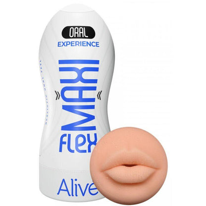 ALIVE - MAXI FLEX MASTURBADOR MASCULINO BOCA TALLA L - Sensuana.es