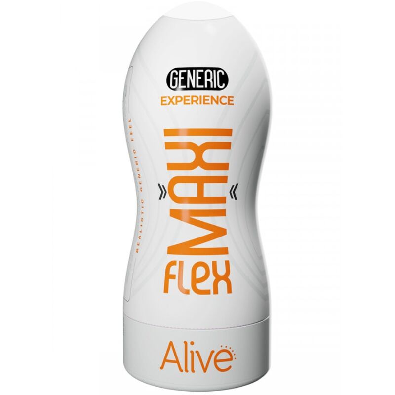 ALIVE - MAXI FLEX MASTURBADOR MASCULINO GENÉRICO TALLA L - Sensuana.es