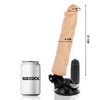 BASECOCK - VIBRADOR REALISTICO CONTROL REMOTO NATURAL 21 CM -O- 4 CM - Sensuana.es