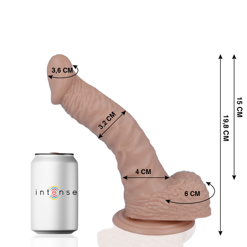 MR INTENSE - 18 PENE REALISTICO 19.8 CM -O- 3.2 CM - Sensuana.es