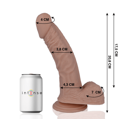 MR INTENSE - 23 PENE REALISTICO 20.8 CM -O- 3.8 CM - Sensuana.es