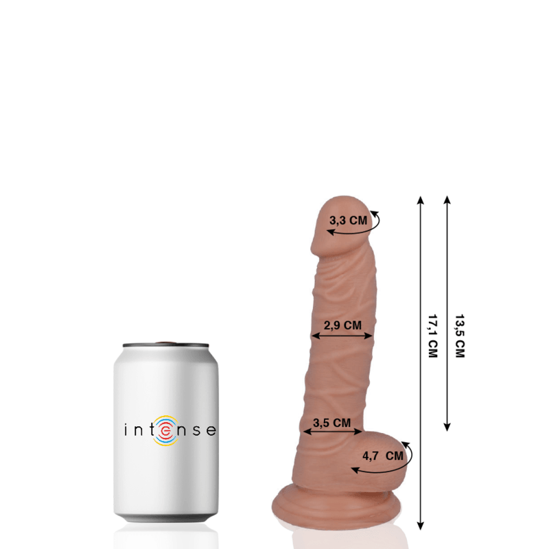 MR INTENSE - 7 PENE REALISTICO 17.1 CM -O- 2.9 CM - Sensuana.es