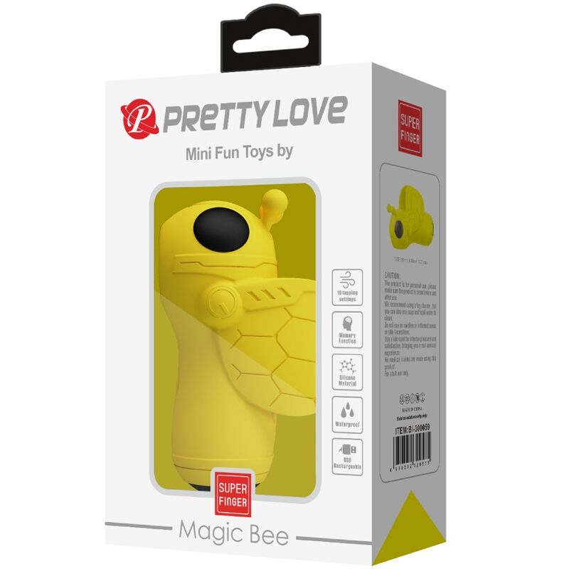 PRETTY LOVE - MINI FUN TOYS BY MAGIC BEE VIBRADOR & TAPPING - Sensuana.es