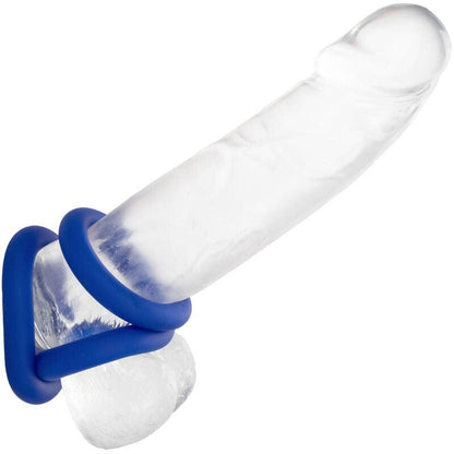 CALEXOTICS - ADMIRAL SET 3 ANILLOS PARA PENE AZUL - Sensuana.es