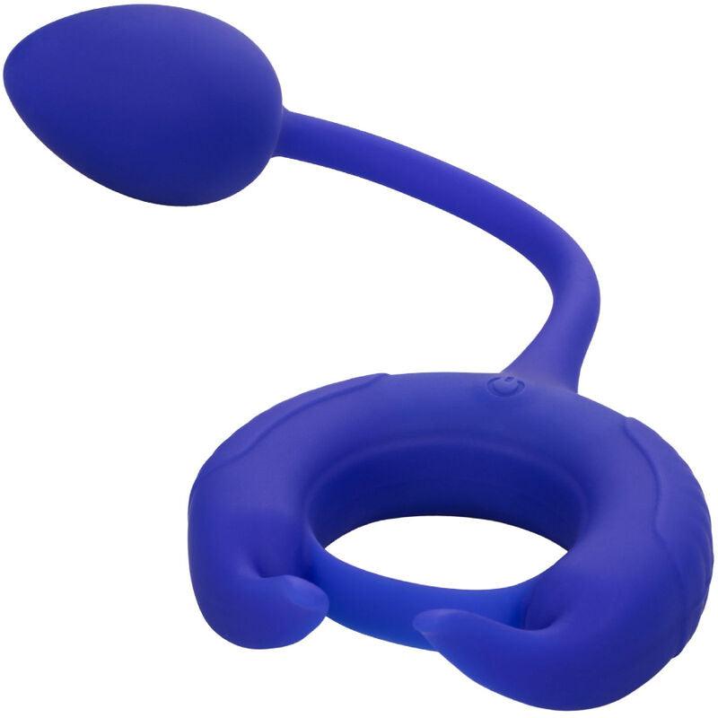 CALEXOTICS - ADMIRAL ANILLO CON PESO PARA PENE AZUL - Sensuana.es