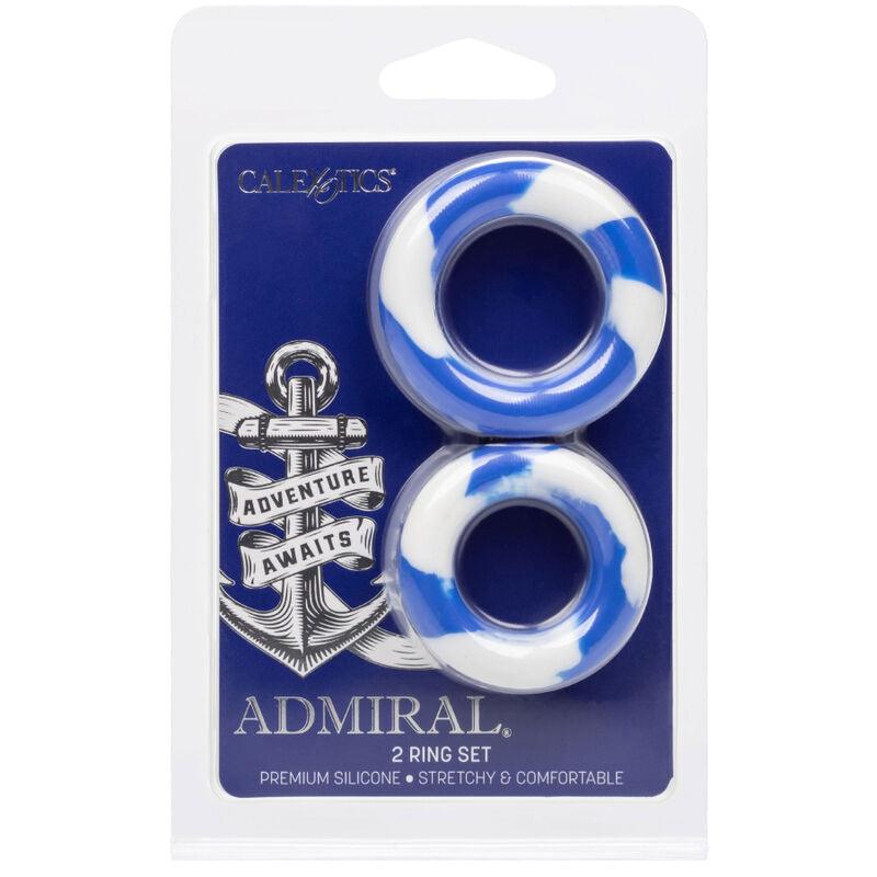 CALEXOTICS - ADMIRAL SET 2 ANILLOS PARA PENE - Sensuana.es