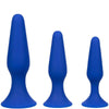 CALEXOTICS - ADMIRAL KIT 3 PLUG ANAL AZUL - Sensuana.es