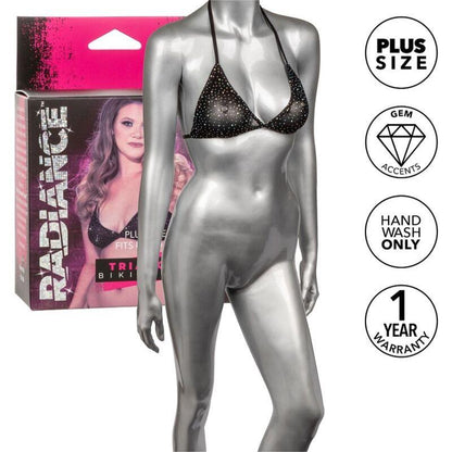 CALEXOTICS - RADIANCE TOP DE BIKINI TRIANGULAR PEDRERÍA TALLA GRANDE - Sensuana.es