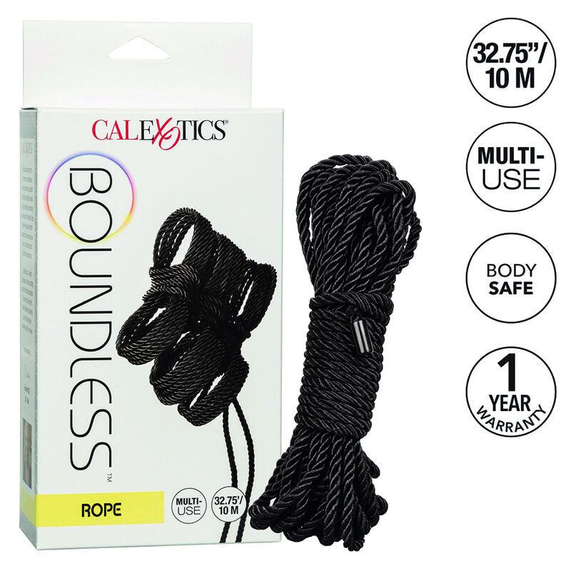 CALEXOTICS - BOUNDLESS CUERDA 10M NEGRA - Sensuana.es