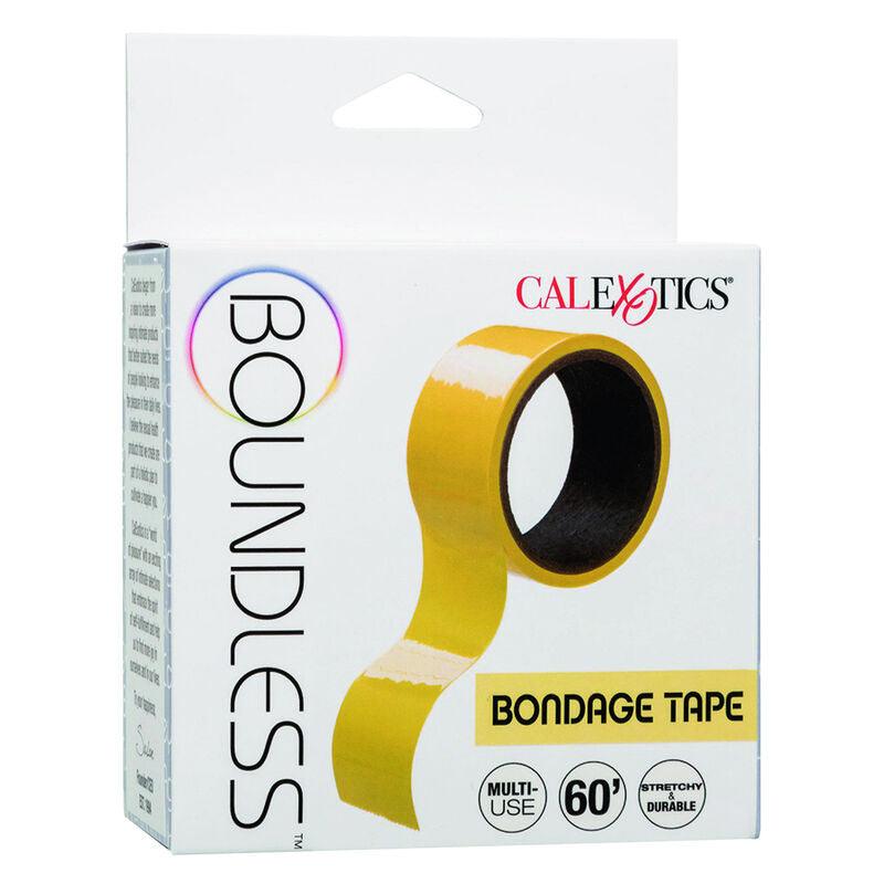 CALEXOTICS - BOUNDLESS CINTA DE ESCLAVITUD AMARILLO - Sensuana.es