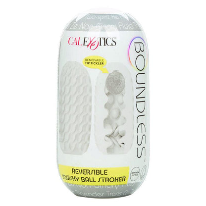 CALEXOTICS - BOUNDLESS STROKER BLANDO REVERSIBLE GRIS - Sensuana.es