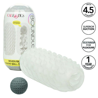 CALEXOTICS - BOUNDLESS STROKER BLANDO REVERSIBLE GRIS - Sensuana.es