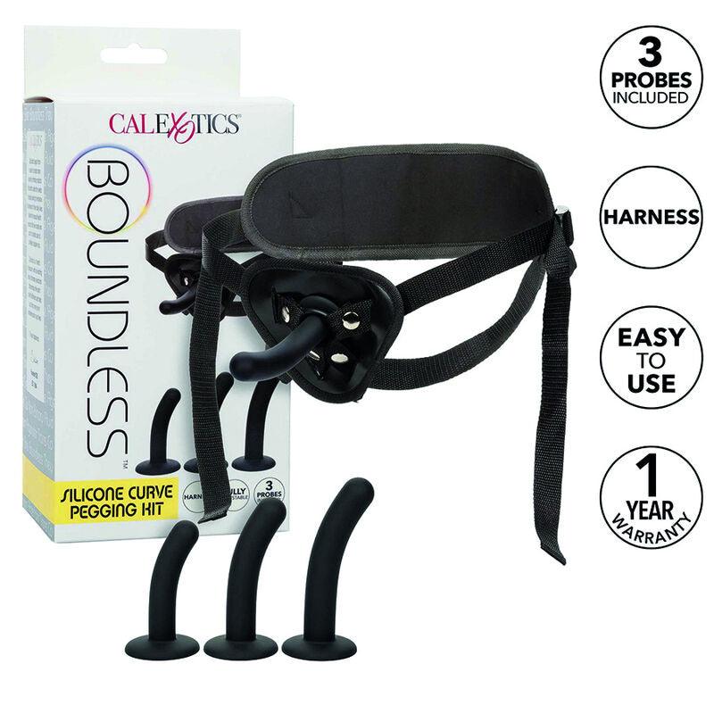 CALEXOTICS - BOUNDLESS KIT ARNES SILICONA CURVADO - Sensuana.es