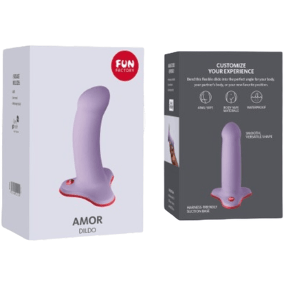 FUN FACTORY - AMOR DILDO PRINCIPIANTES LILA - Sensuana.es