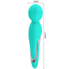 PRETTY LOVE - WALTER VIBRADOR WAND VERDE AGUA - Sensuana.es