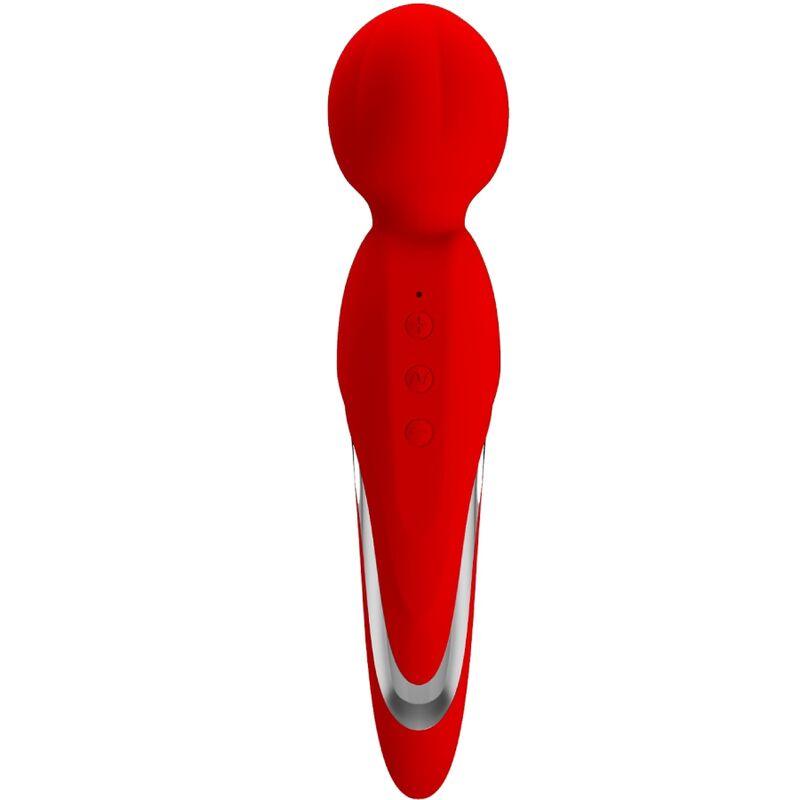 PRETTY LOVE - WALTER VIBRADOR WAND ROJO - Sensuana.es