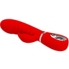 PRETTY LOVE - PRESCOTT VIBRADOR PUNTO G MULTIFUNCIÓN ROJO - Sensuana.es